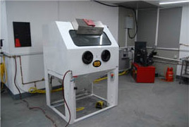 Alloy wheel repair blast wash